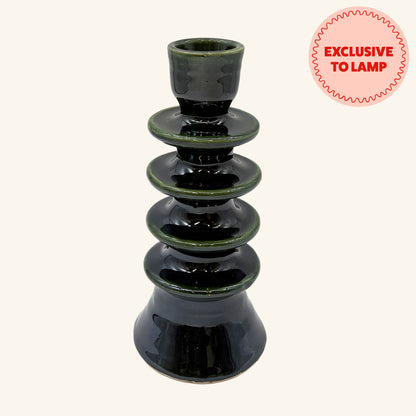 Large Ceramic Candlestick