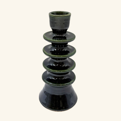 Large Ceramic Candlestick