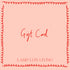 Gift card with &