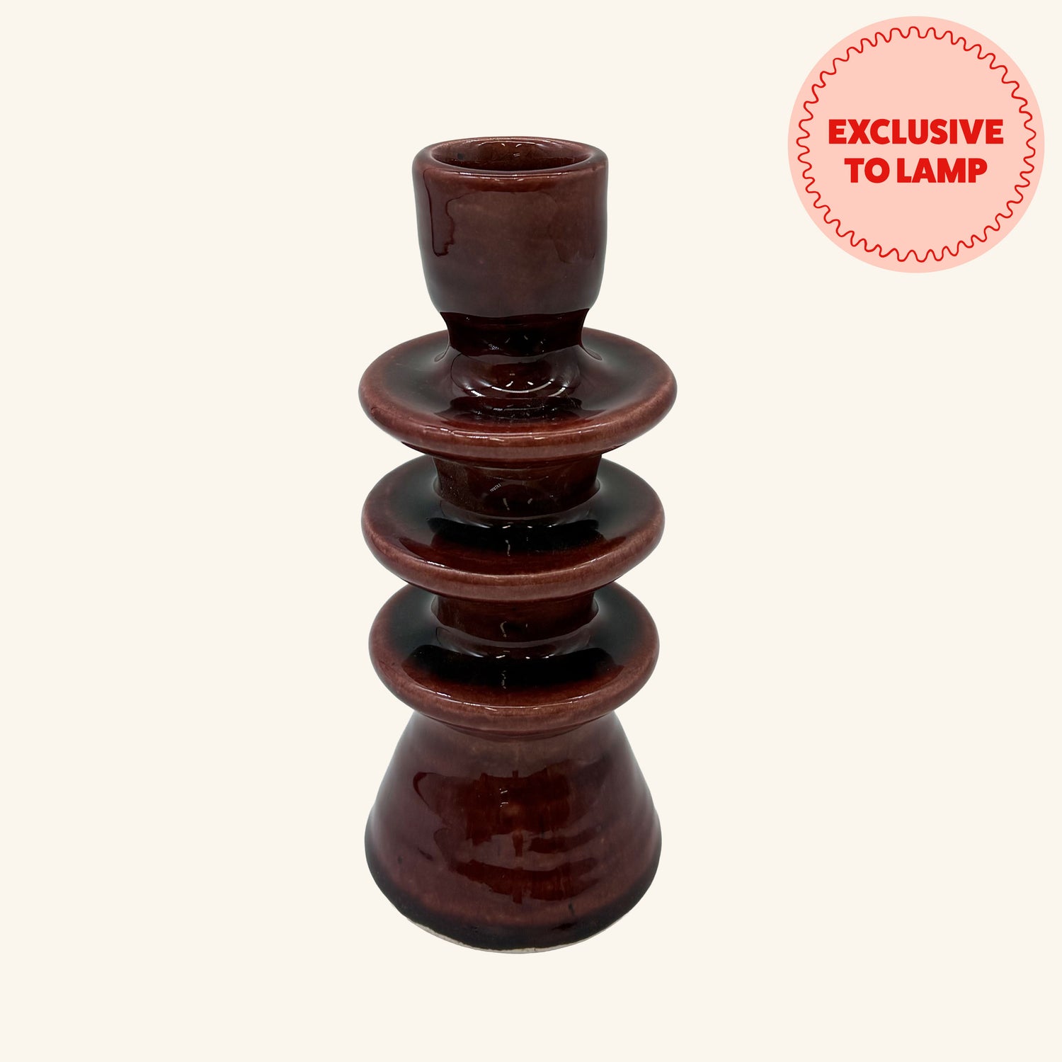 Medium Ceramic Candlestick