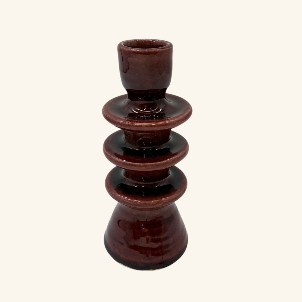 Medium Ceramic Candlestick