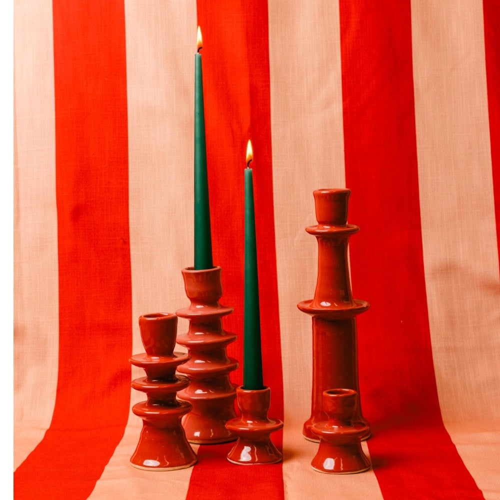 Medium Ceramic Candlestick