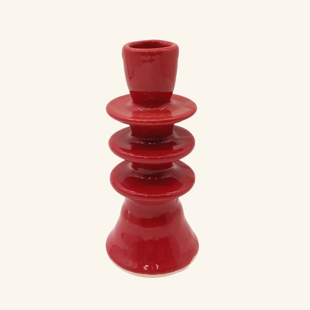 Medium Ceramic Candlestick