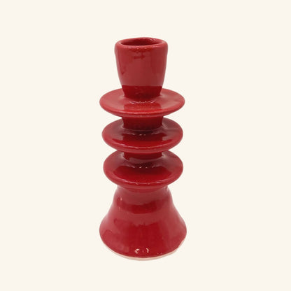Medium Ceramic Candlestick