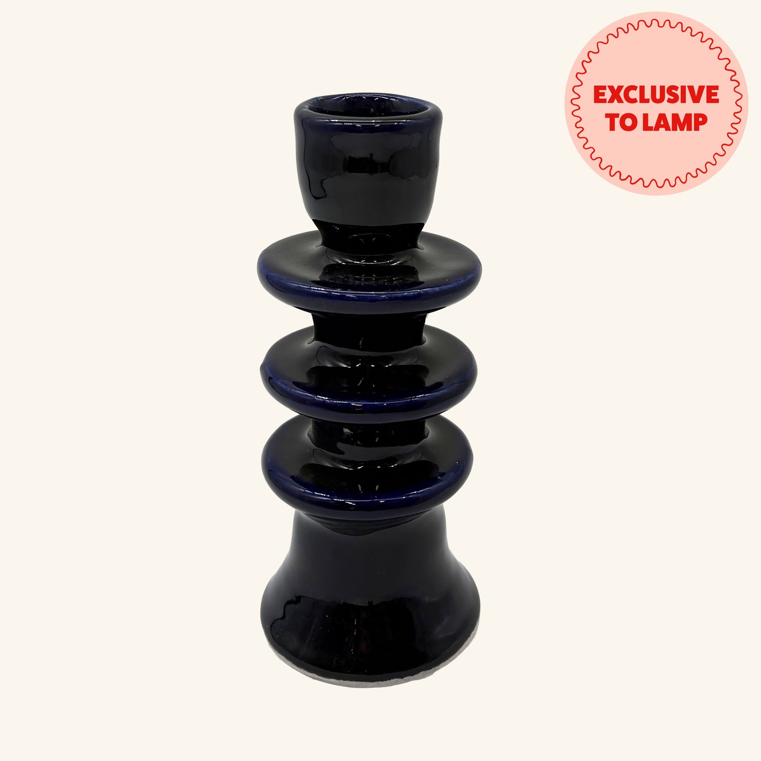 Medium Ceramic Candlestick