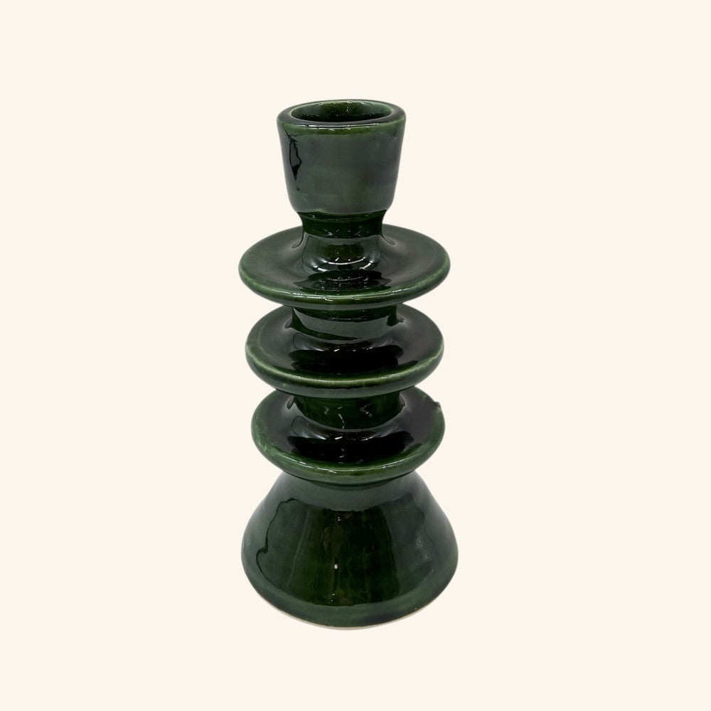 Medium Ceramic Candlestick