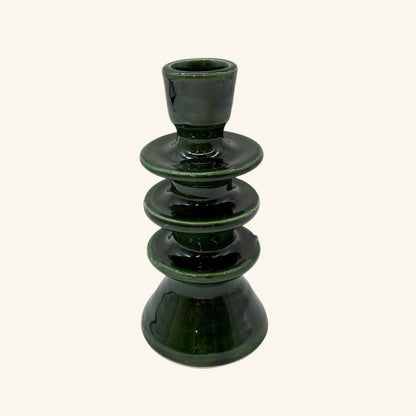 Medium Ceramic Candlestick