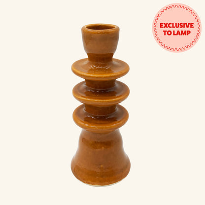 Medium Ceramic Candlestick