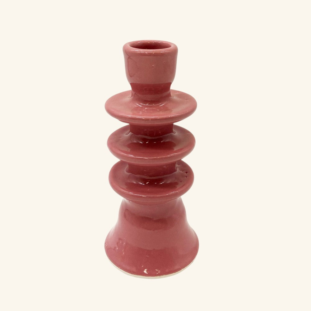 Medium Ceramic Candlestick