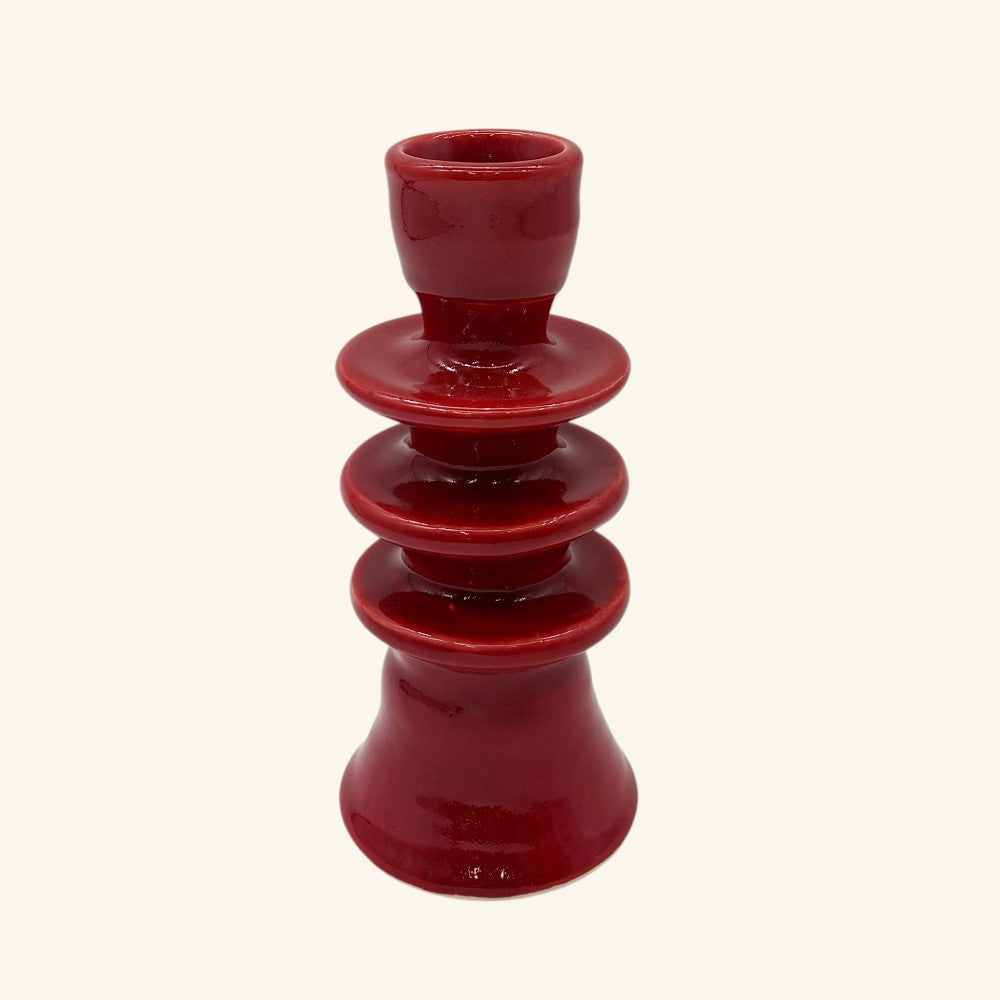 Medium Ceramic Candlestick