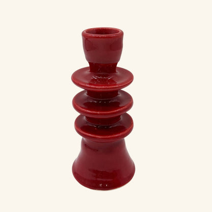 Medium Ceramic Candlestick