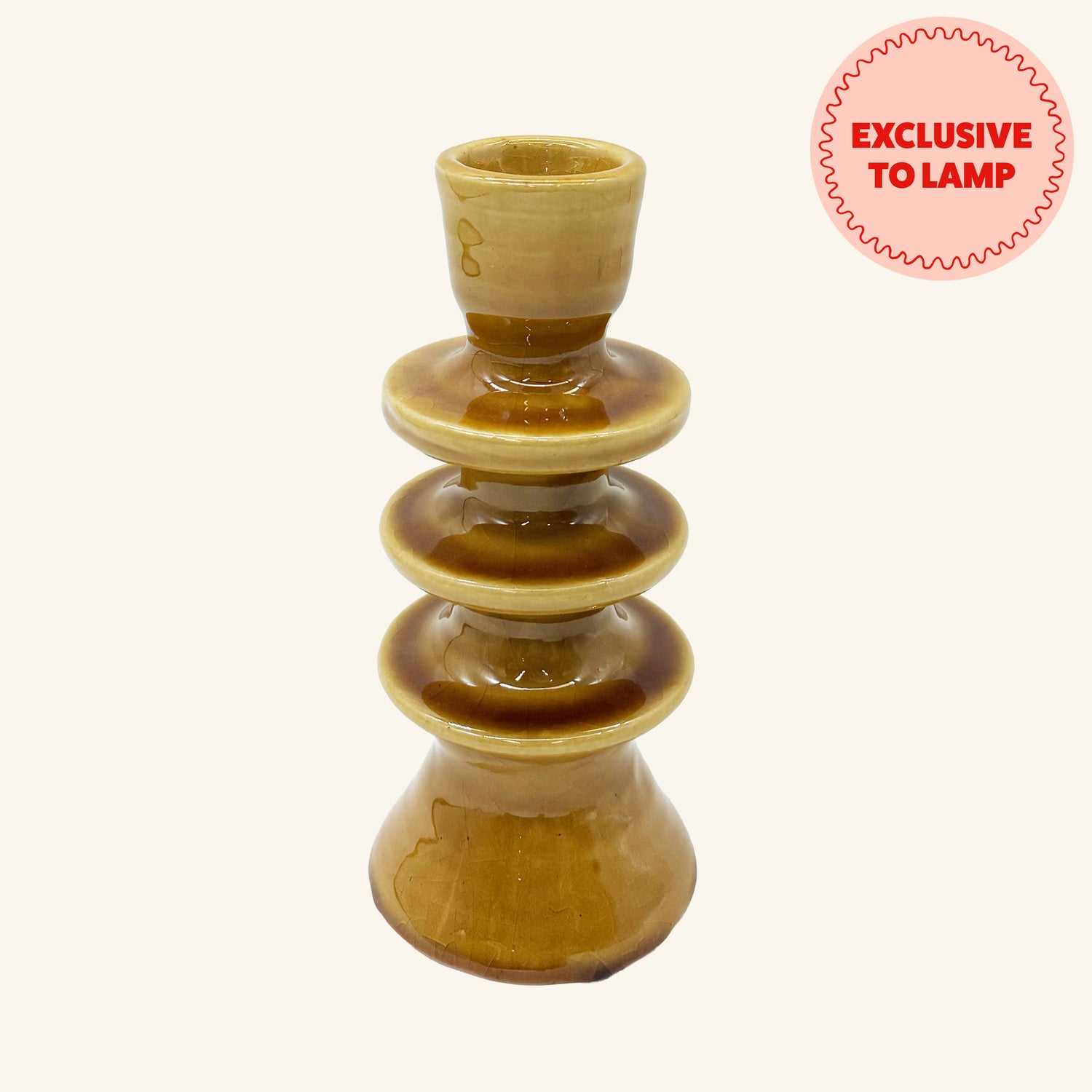 Medium Ceramic Candlestick