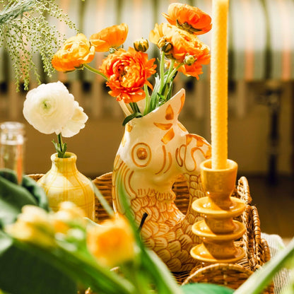 Medium Ceramic Candlestick