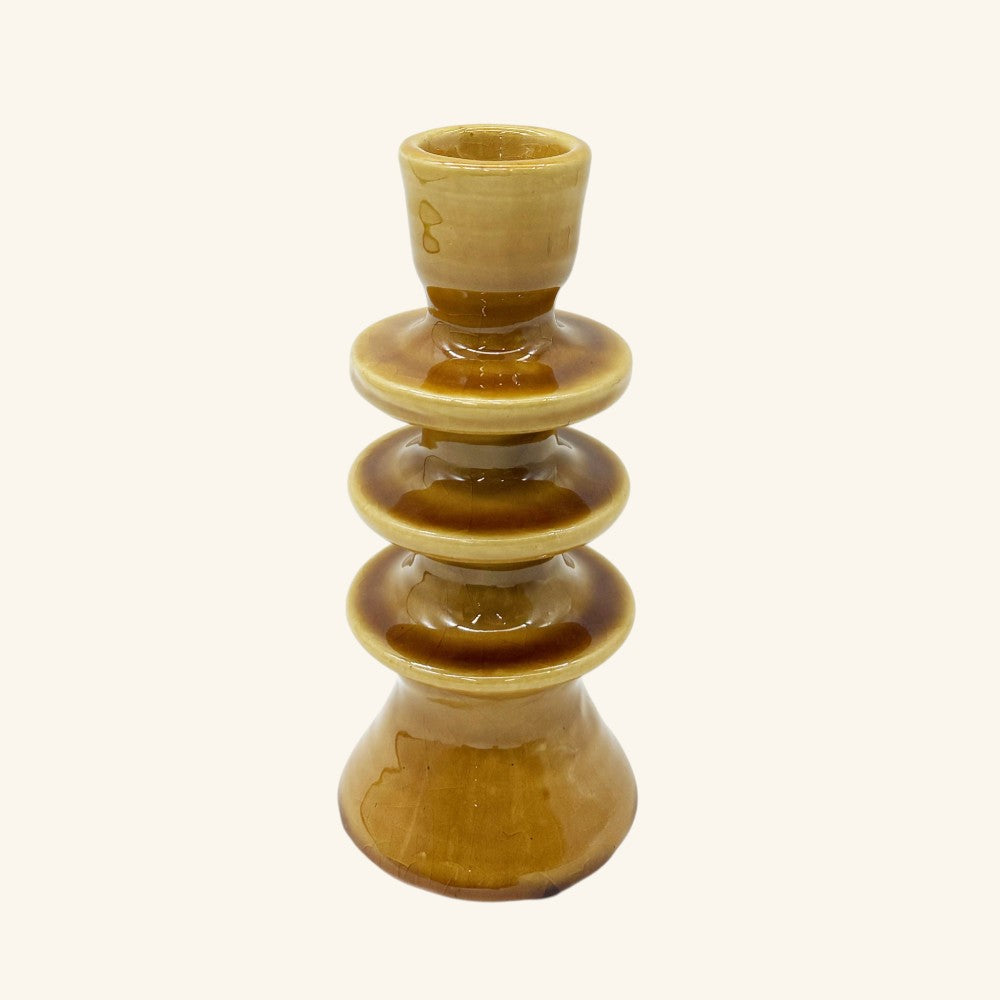 Medium Ceramic Candlestick