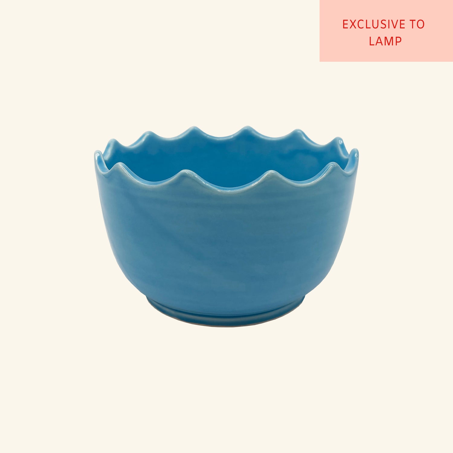 Medium Scalloped Edge Bowl