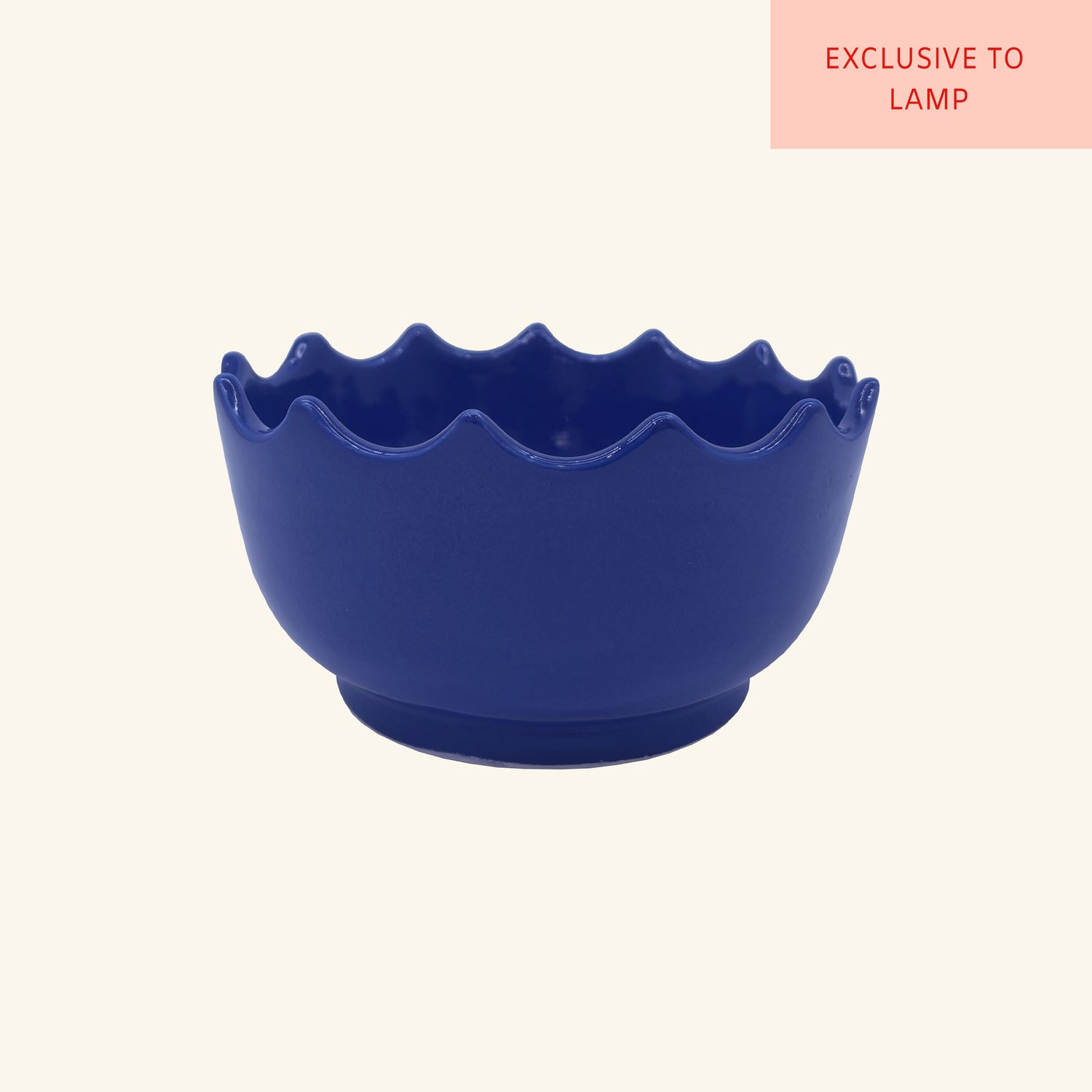 Medium Scalloped Edge Bowl