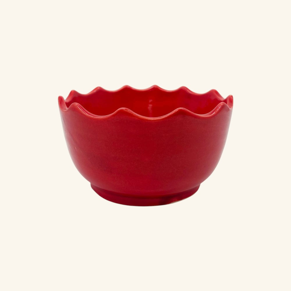 Medium Scalloped Edge Bowl