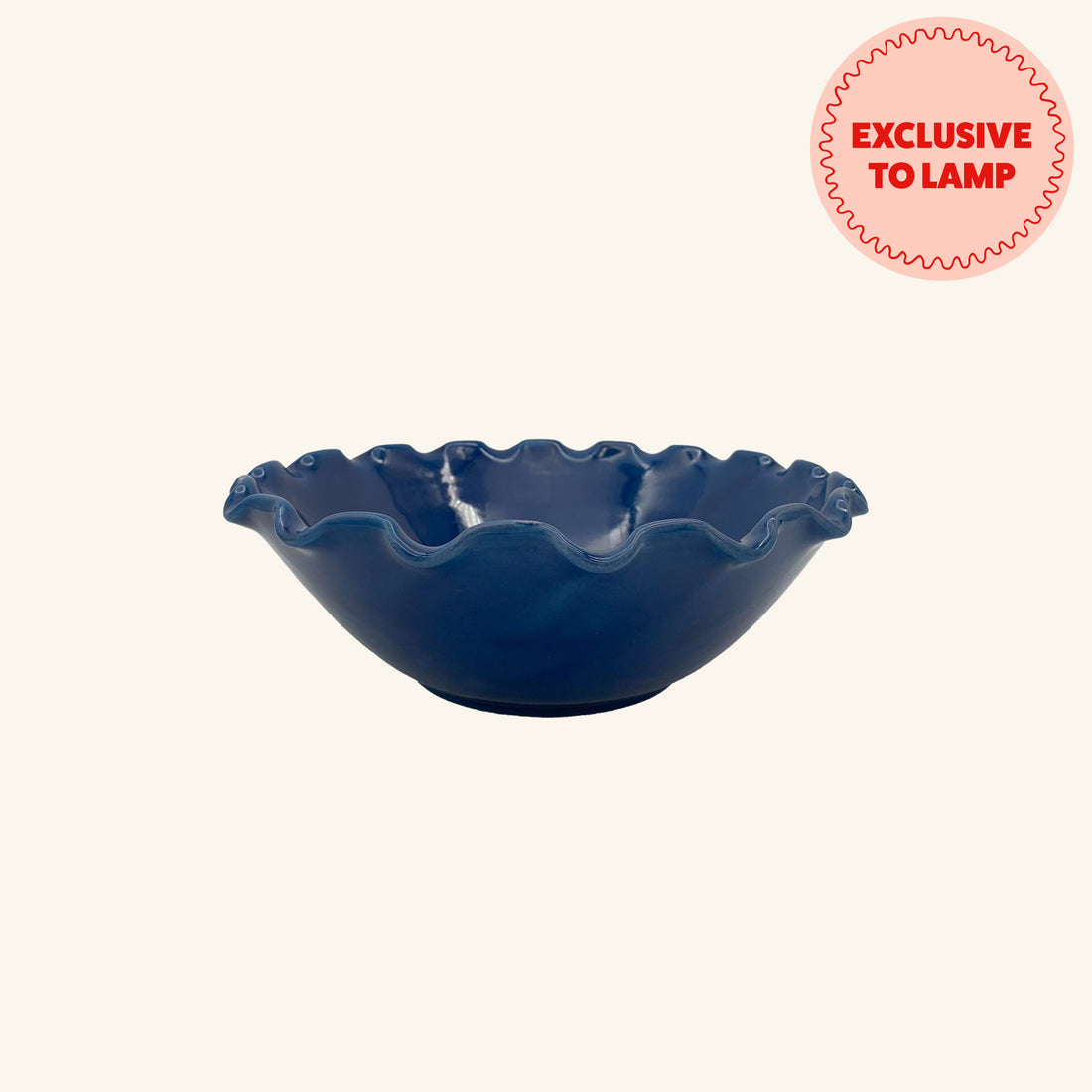 Medium Wavy Bowl LAMP LDN