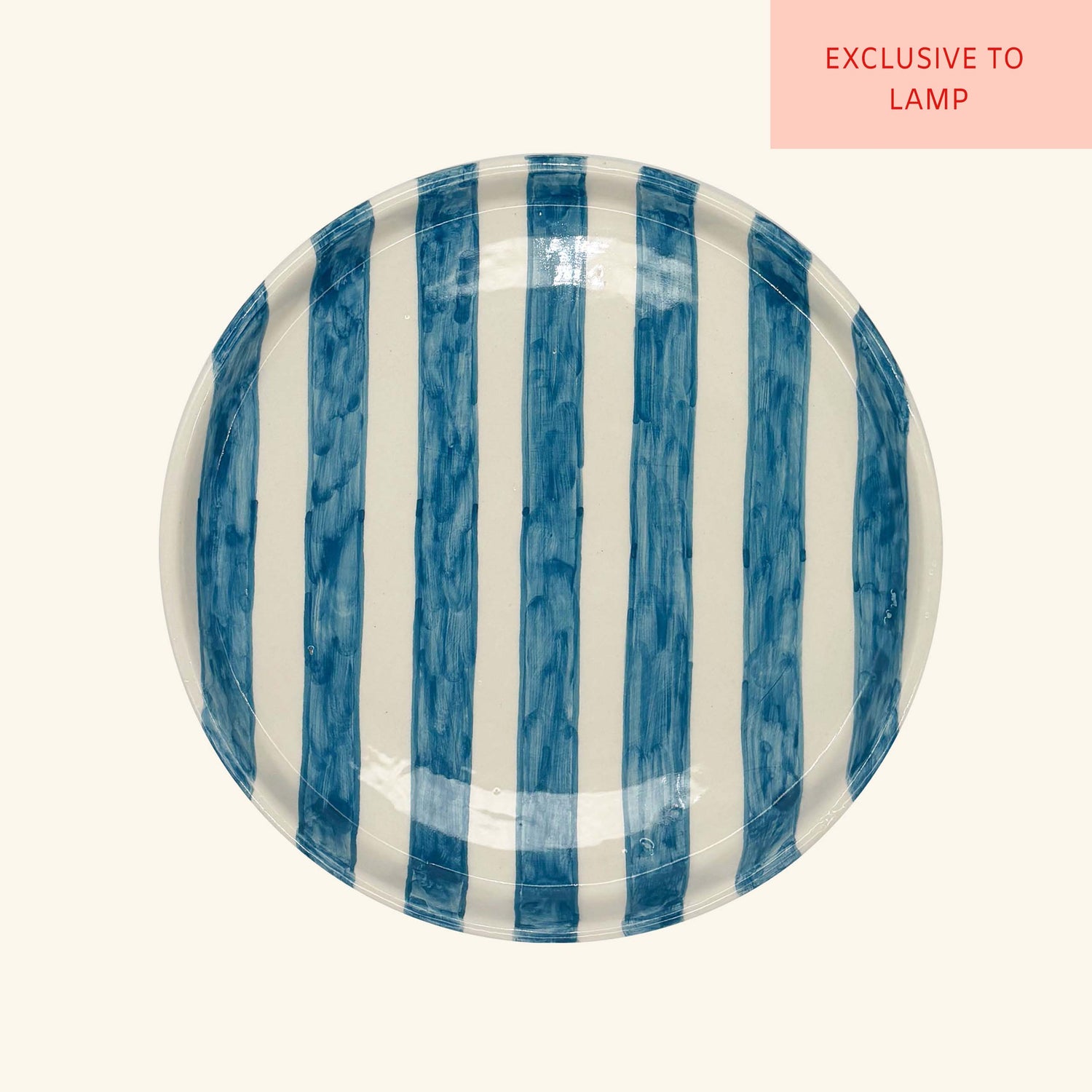 Striped Plate