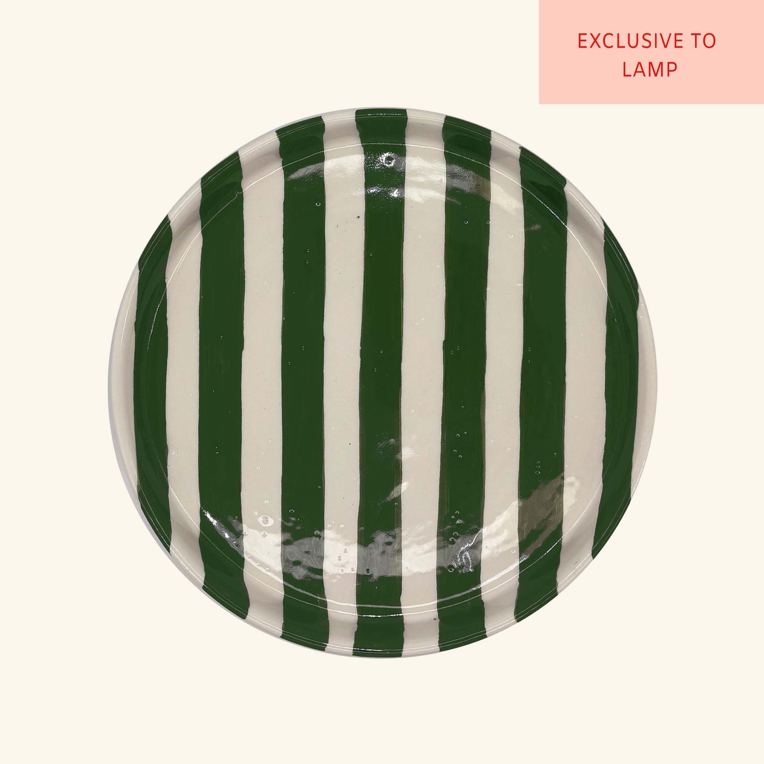Striped Plate