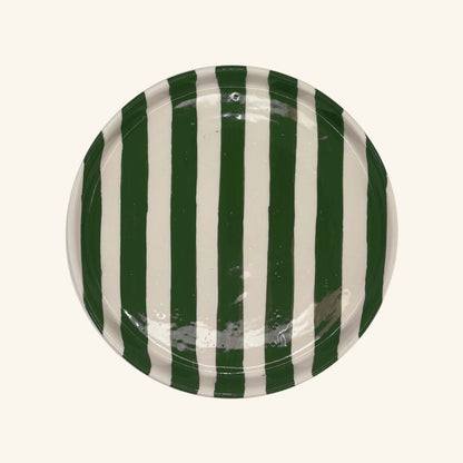 Striped Plate