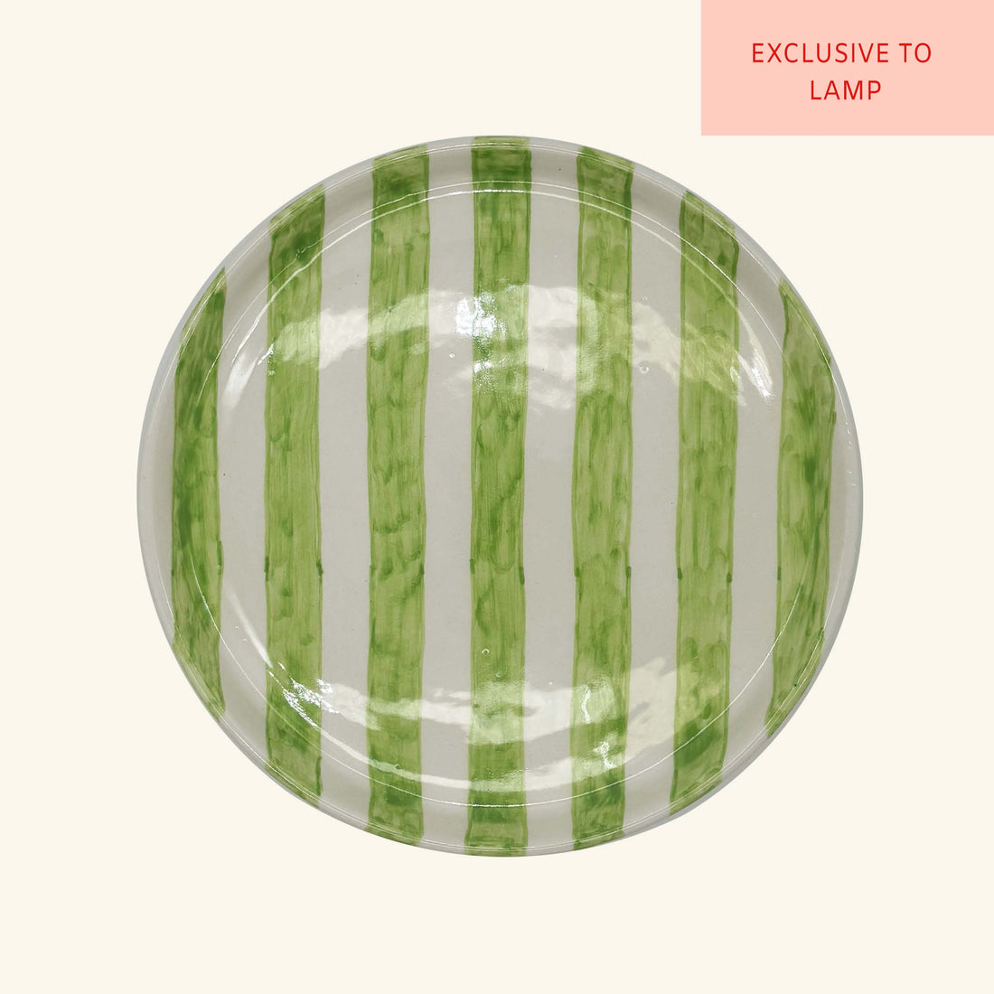 Striped Plate