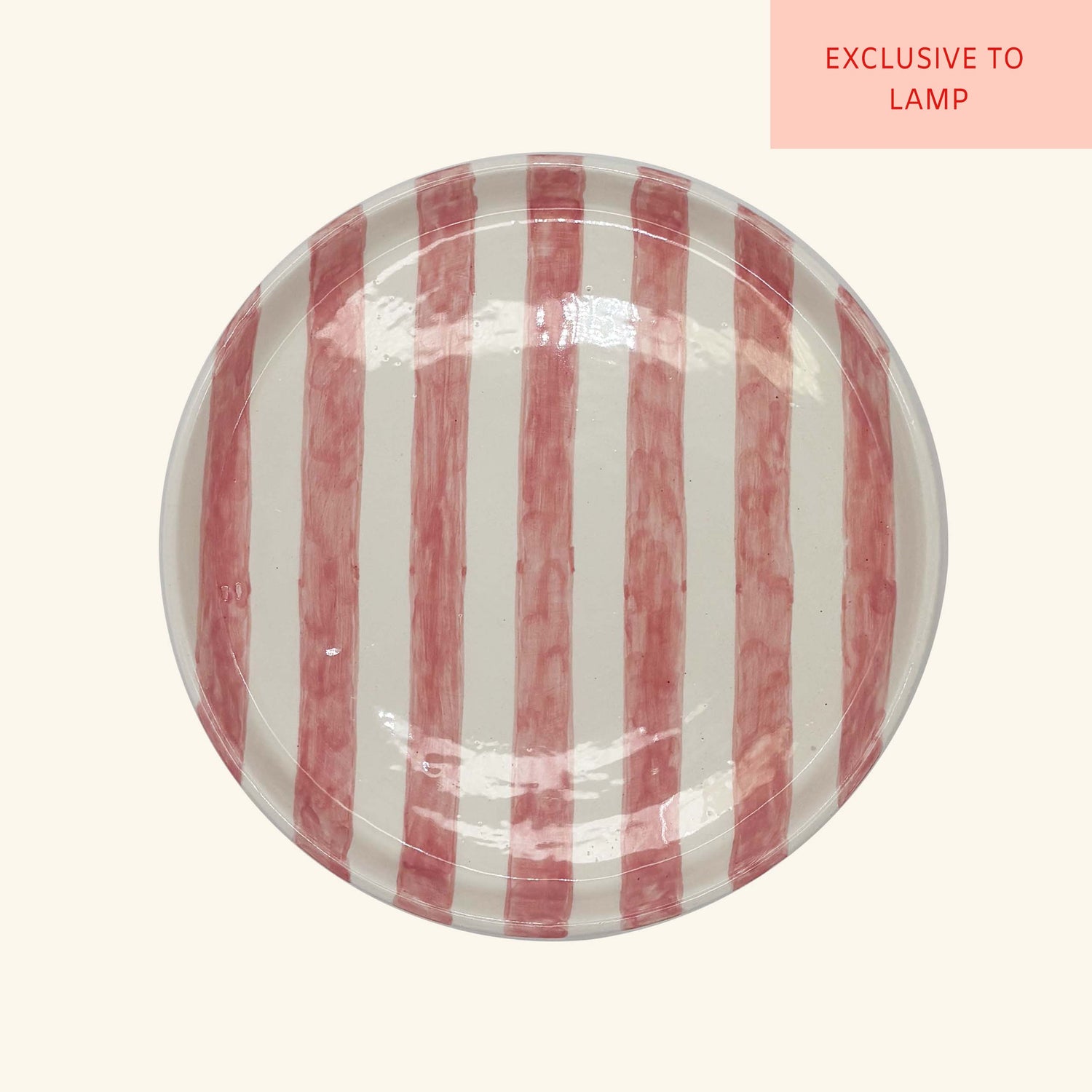Striped Plate