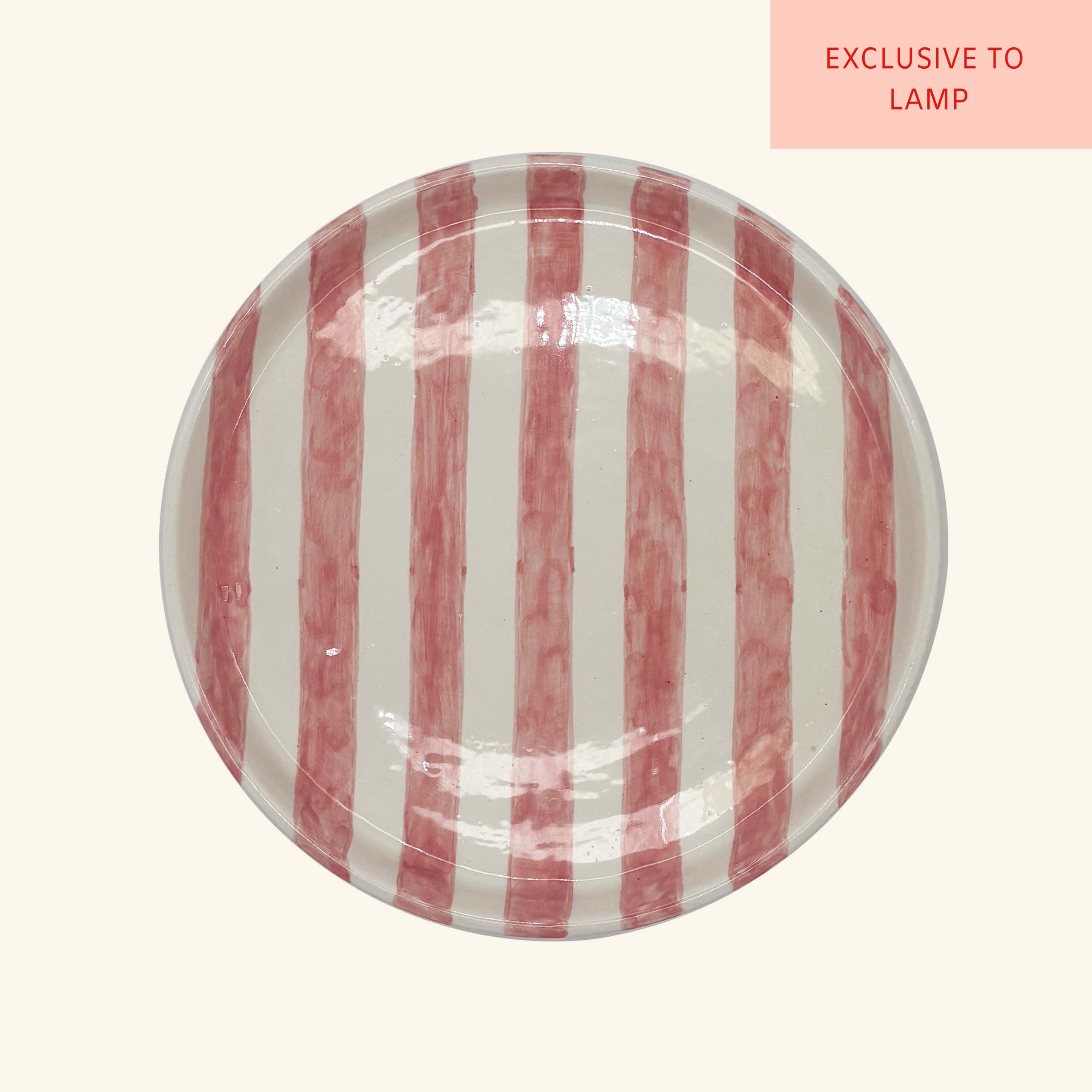 Striped Plate