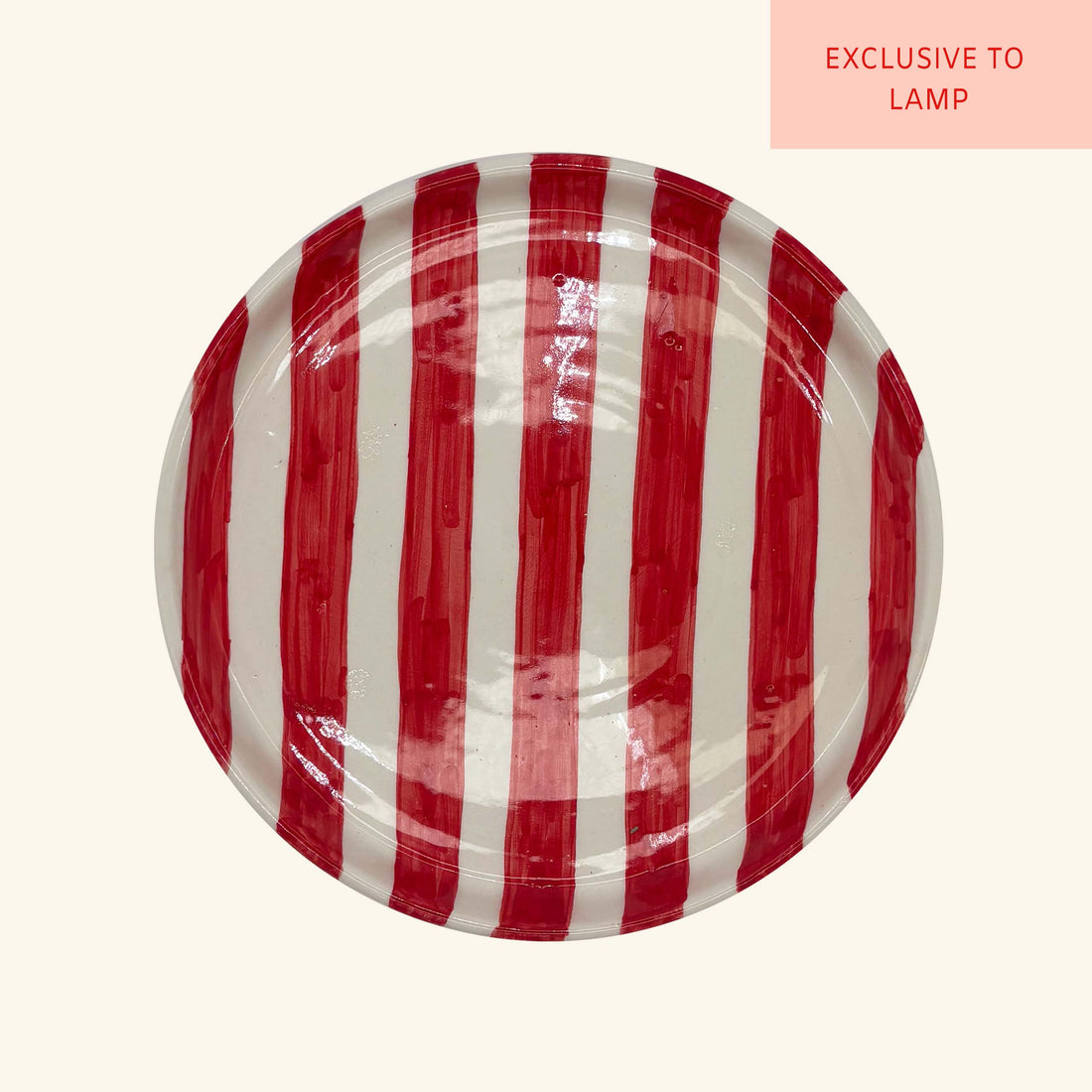 Striped Plate