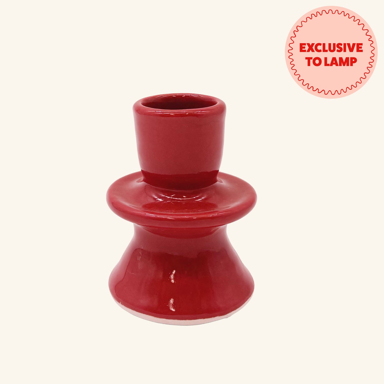 Small Ceramic Candlestick