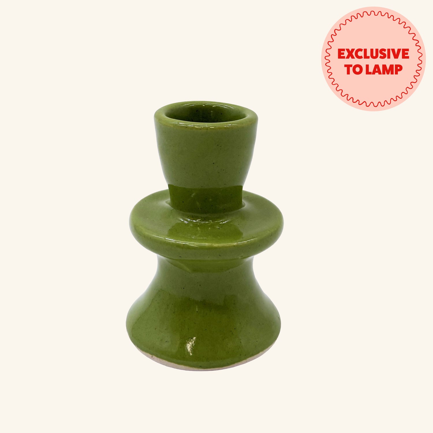 Small Ceramic Candlestick