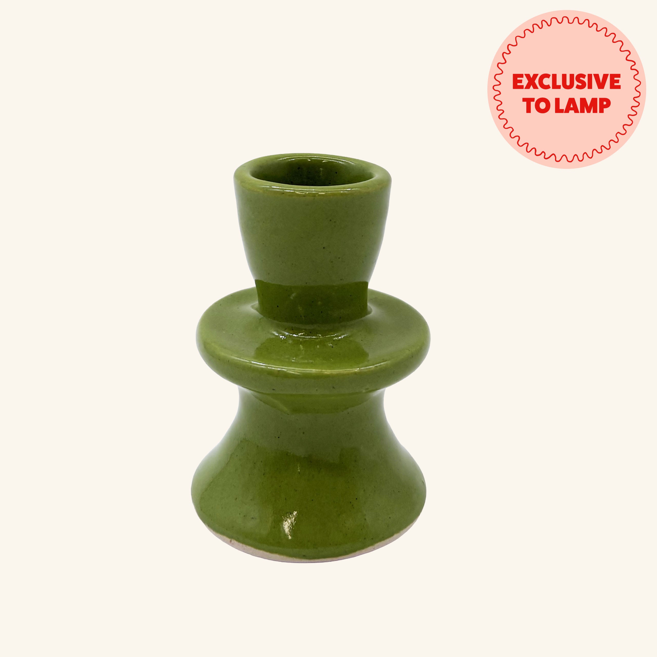 Small Ceramic Candlestick