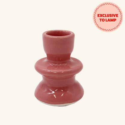Small Ceramic Candlestick