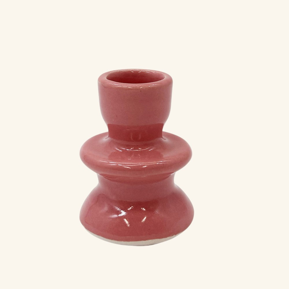 Small Ceramic Candlestick