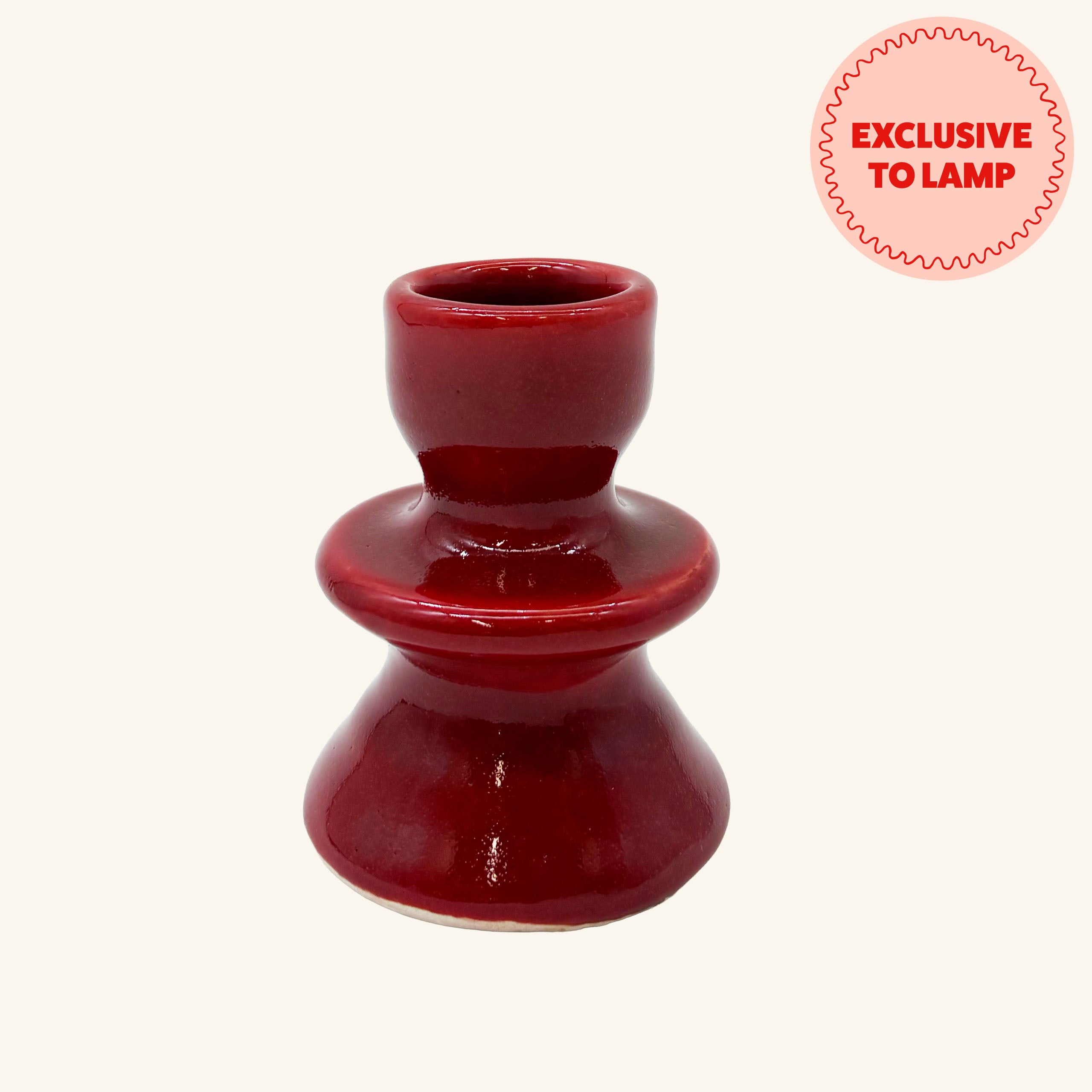 Small Ceramic Candlestick