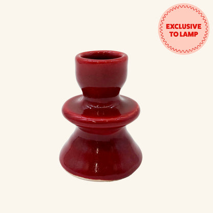 Small Ceramic Candlestick