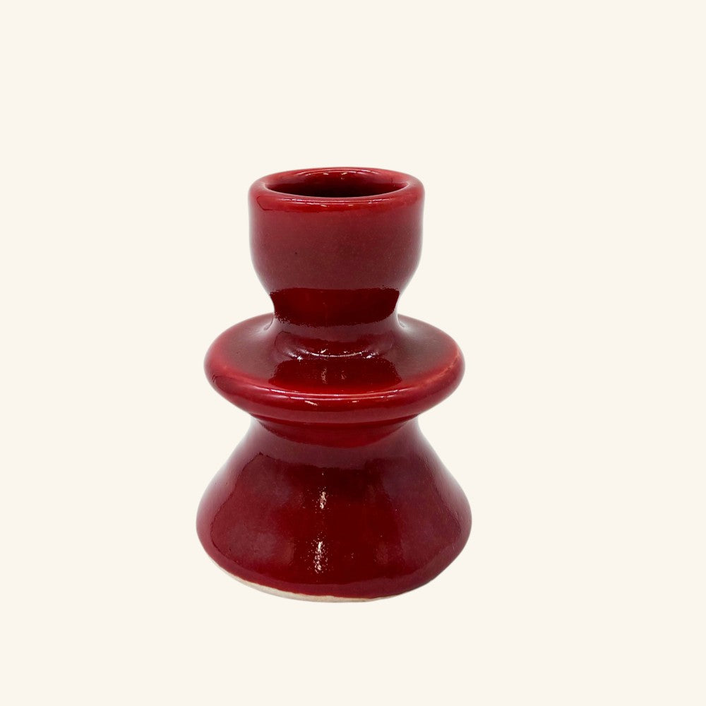 Small Ceramic Candlestick