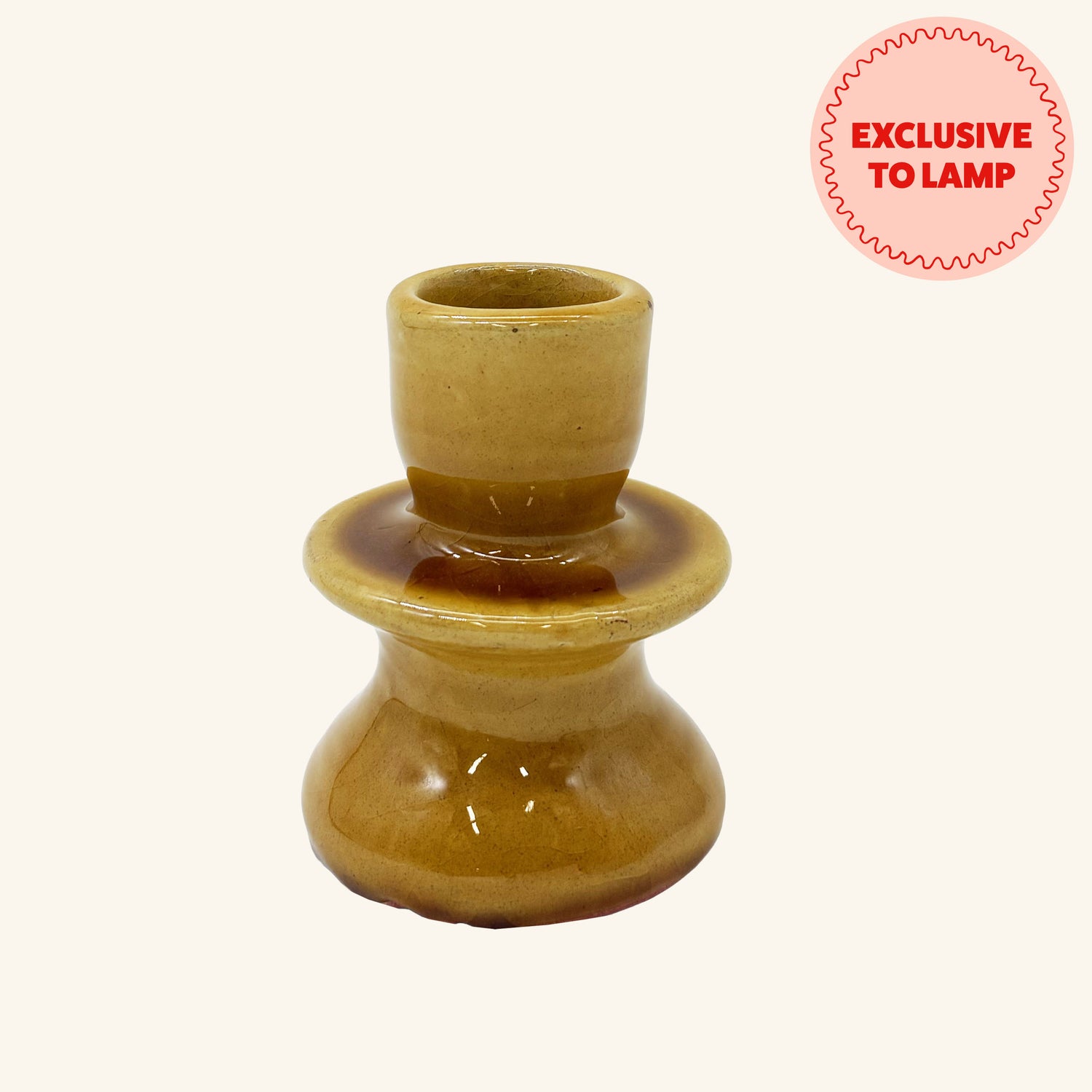 Small Ceramic Candlestick