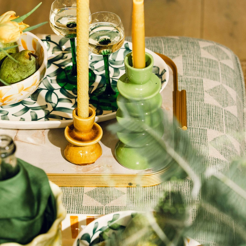 Small Ceramic Candlestick