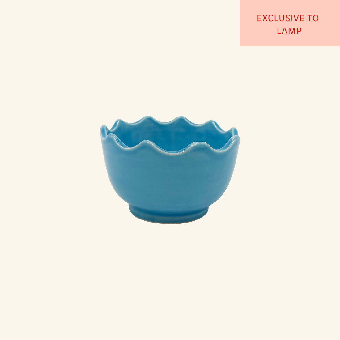 Small Scalloped Edge Bowl