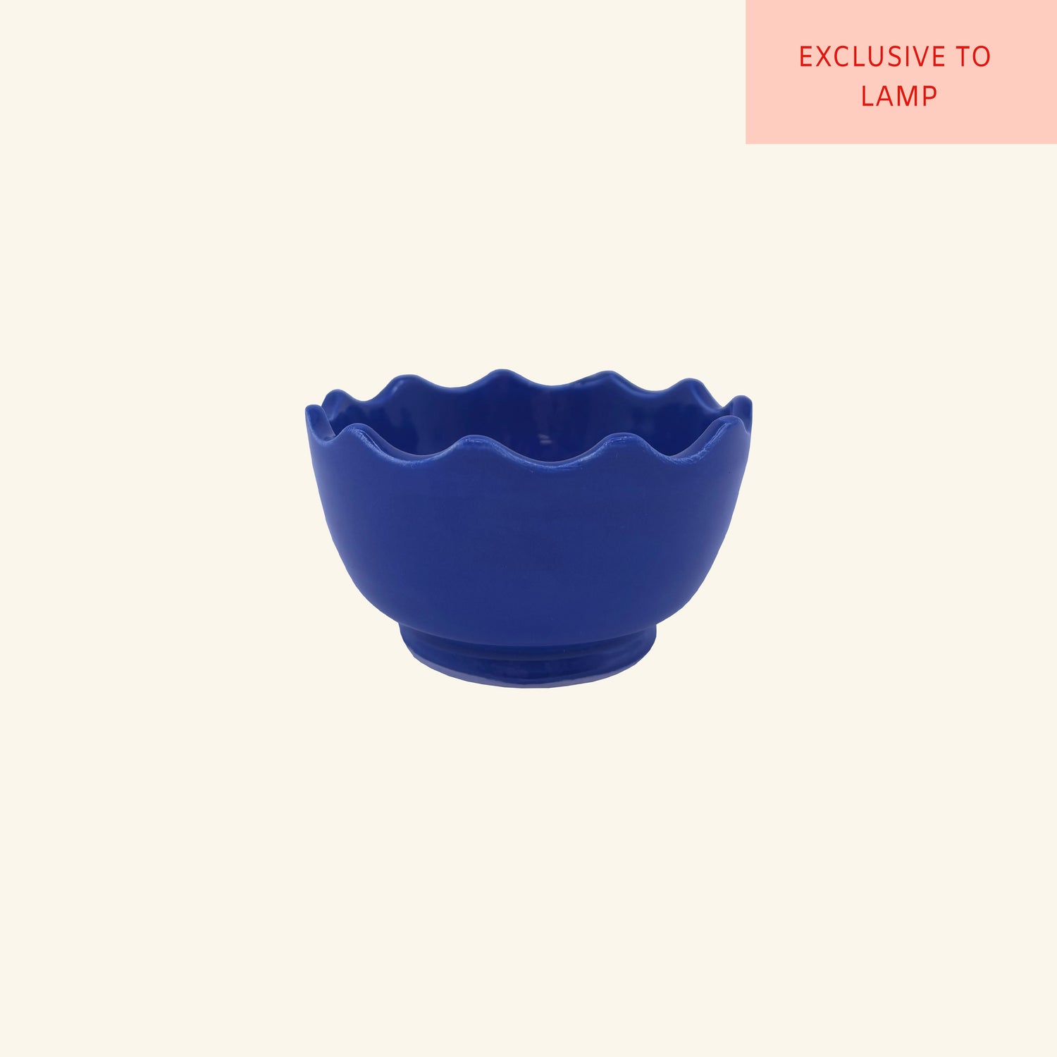 Small Scalloped Edge Bowl