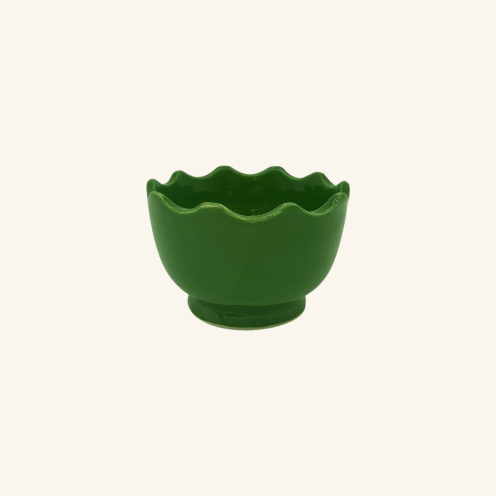 Small Scalloped Edge Bowl