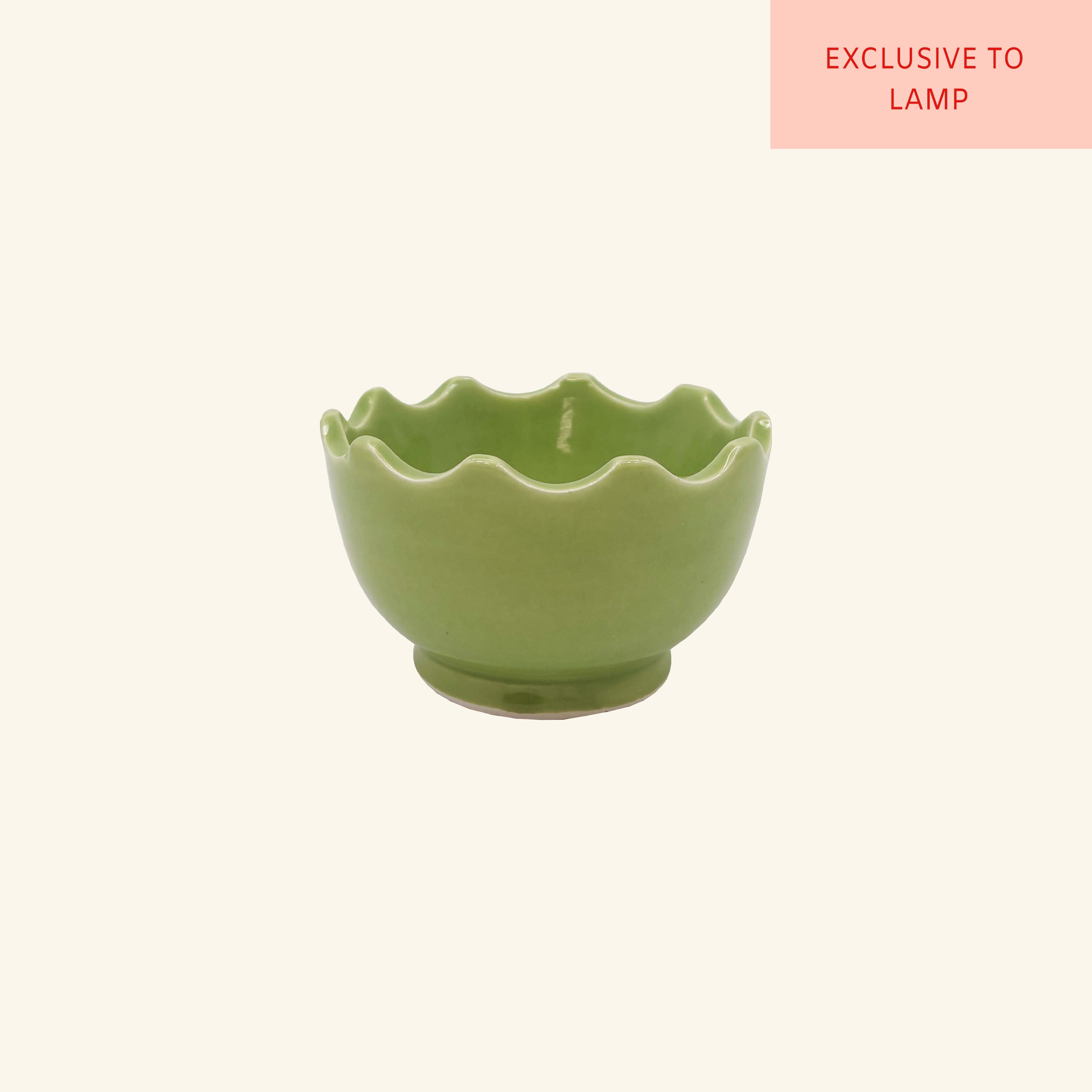 Small Scalloped Edge Bowl