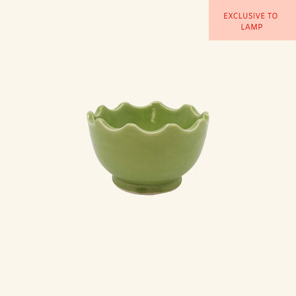 Small Scalloped Edge Bowl