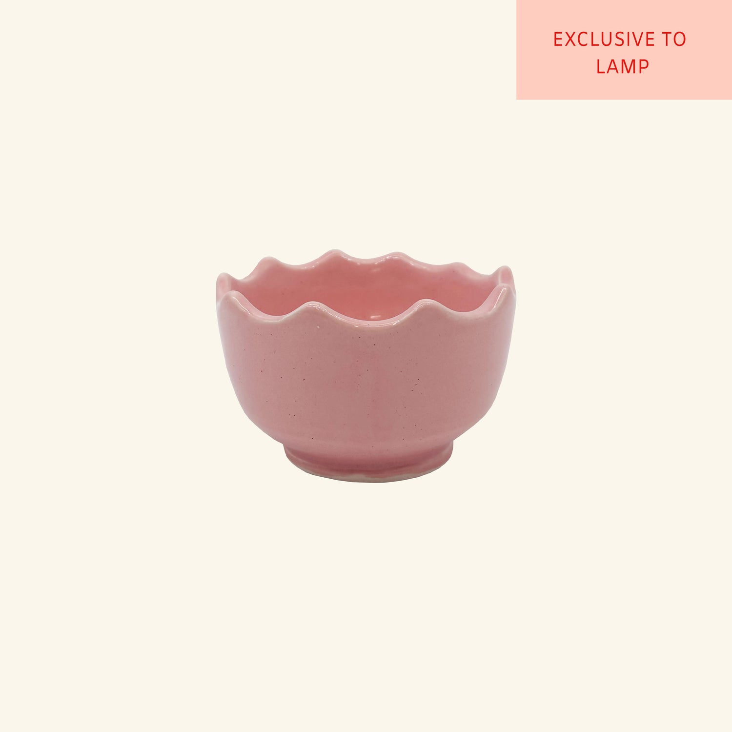 Small Scalloped Edge Bowl