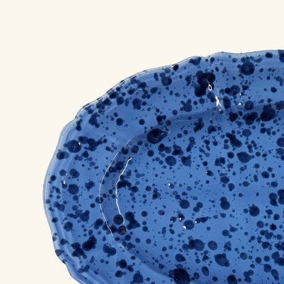 Medium Splatterware Oval Platter