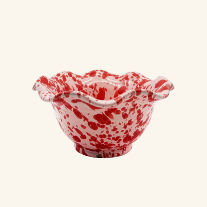 Small Wavy Splatterware Bowl