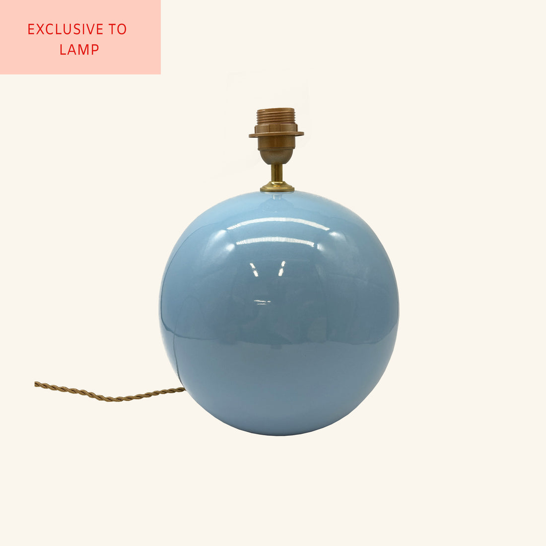 Ceramic Sphere Lamp Base LAMP LDN