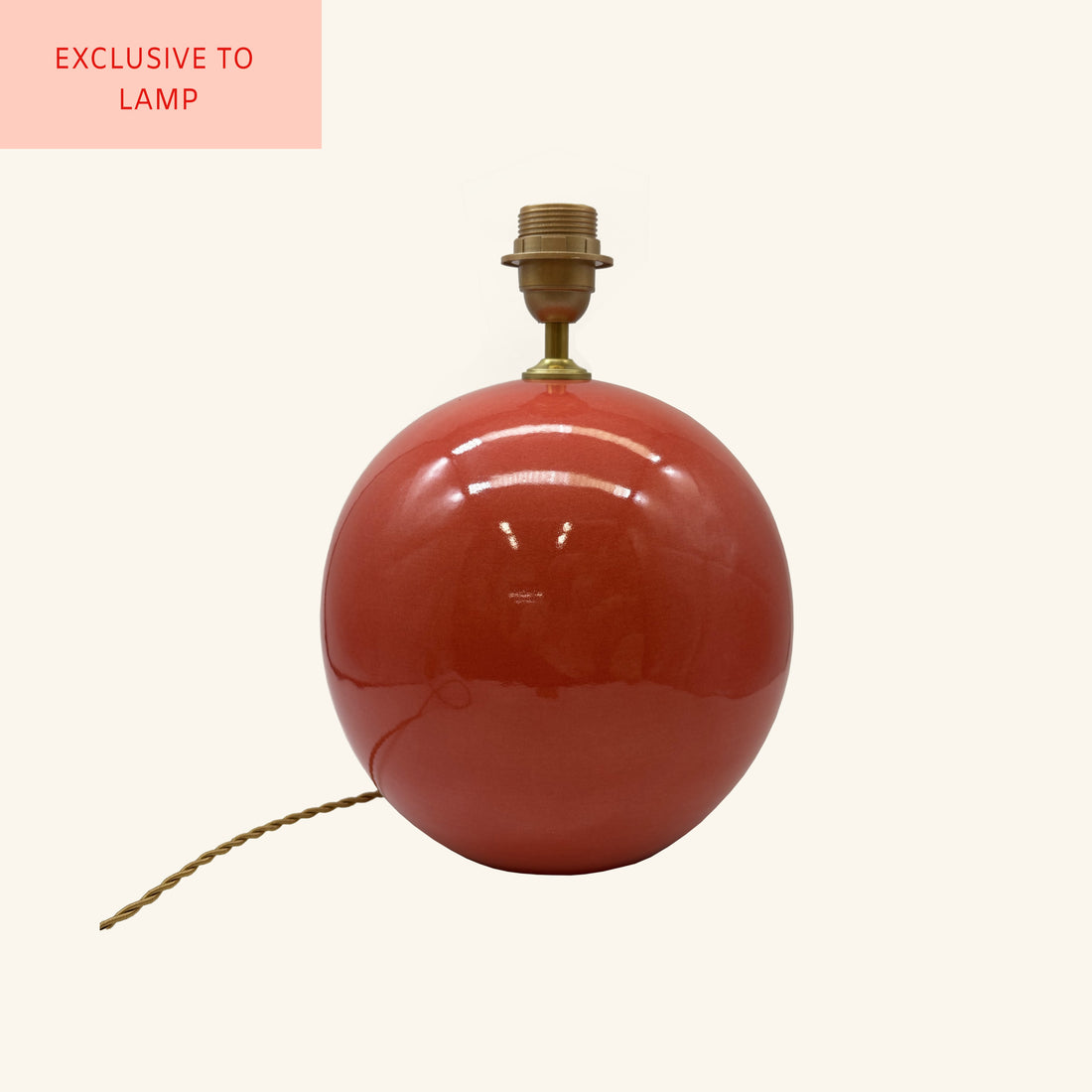 Ceramic Sphere Lamp Base LAMP LDN