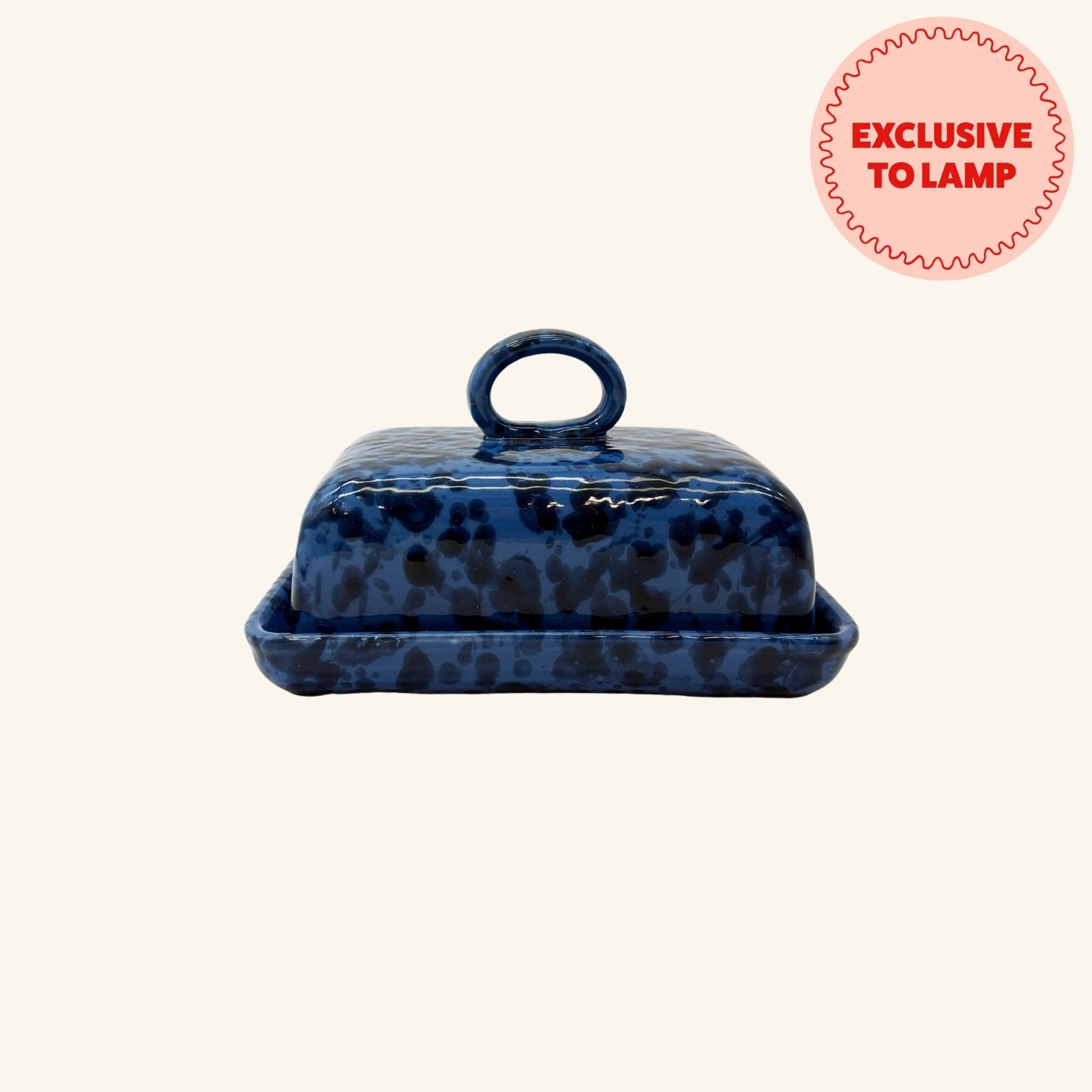 Splatterware Butter Dish LAMP LDN